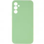 Чохол Silicone Cover Lakshmi Full Camera (AAA) для Samsung Galaxy A34 5G М'ятний / Mint
