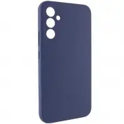 Чохол Silicone Cover Lakshmi Full Camera (AAA) для Samsung Galaxy A34 5G Темно-синій / Midnight blue