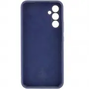 Чохол Silicone Cover Lakshmi Full Camera (AAA) для Samsung Galaxy A34 5G Темно-синій / Midnight blue
