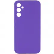 Чохол Silicone Cover Lakshmi Full Camera (AAA) для Samsung Galaxy A34 5G Фіолетовий / Amethyst