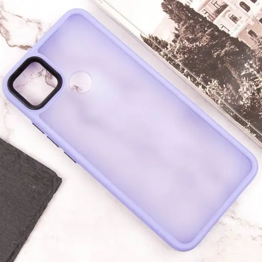 Чехол TPU+PC Lyon Frosted для Xiaomi Redmi 9C Purple - изображение 3