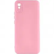 Чехол Silicone Cover Lakshmi Full Camera (AAA) для Xiaomi Redmi 9A Розовый / Light pink