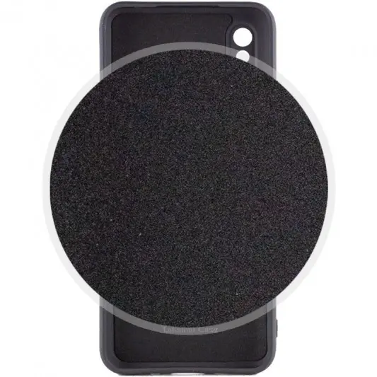 Чехол Silicone Cover Lakshmi Full Camera (AAA) для Xiaomi Redmi 9A Черный / Black - изображение 1