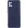 Чехол TPU GETMAN Liquid Silk Full Camera для Samsung Galaxy A31 Синий / Midnight Blue