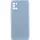 Чехол TPU GETMAN Liquid Silk Full Camera для Samsung Galaxy A31 Голубой / Lilac Blue