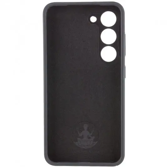 Чехол Silicone Cover Lakshmi Full Camera (AA) для Samsung Galaxy S23 Черный / Black - изображение 2