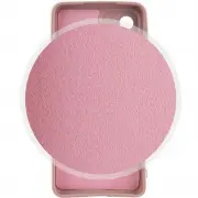 Чохол TPU GETMAN Liquid Silk Full Camera для Samsung Galaxy A73 5G Рожевий / Pink Sand