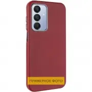 Кожаный чехол Leather Case Metal Buttons для Xiaomi Redmi 9C Red