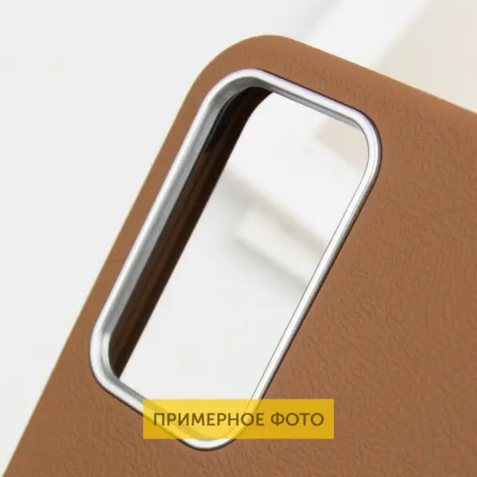 Шкіряний чохол Leather Case Metal Buttons для Xiaomi Redmi 9C Brown - зображення 5 
