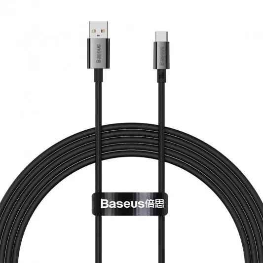 Дата кабель Baseus Superior Series Fast Charging USB to Type-C 100W (1m) (P10320102) Moon White