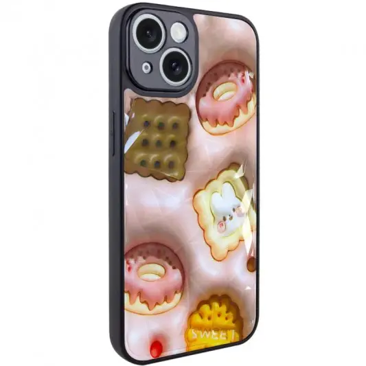 TPU+PC чехол Prisma Fluffie для Apple iPhone 13 (6.1") Sweet