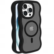 Чехол TPU+PC Undine with MagSafe для Apple iPhone 15 Pro Max (6.7") Black