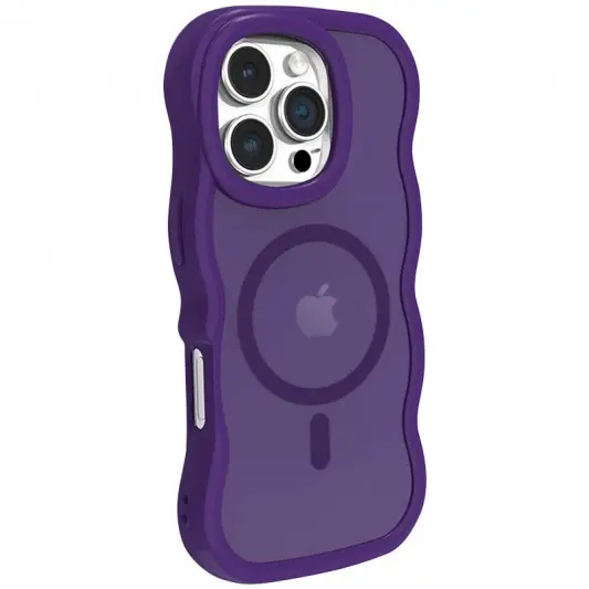 Чохол TPU+PC Undine with MagSafe для Apple iPhone 16 Pro Max (6.9") Purple - зображення 1 