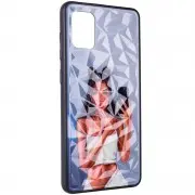 TPU+PC чехол Prisma Ladies для Samsung Galaxy A31 Black in White