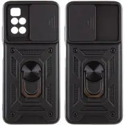 Ударостійкий чохол Camshield Serge Ring для Xiaomi Redmi 10 Чорний