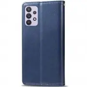 Шкіряний чохол-книжка GETMAN Gallant (PU) для Samsung Galaxy A13 4G Синій