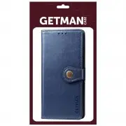 Шкіряний чохол-книжка GETMAN Gallant (PU) для Samsung Galaxy A13 4G Синій