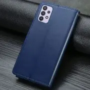 Шкіряний чохол-книжка GETMAN Gallant (PU) для Samsung Galaxy A13 4G Синій