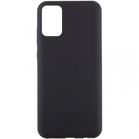 Чехол Silicone Cover Lakshmi (AAA) для Samsung Galaxy A51 4G Черный / Black