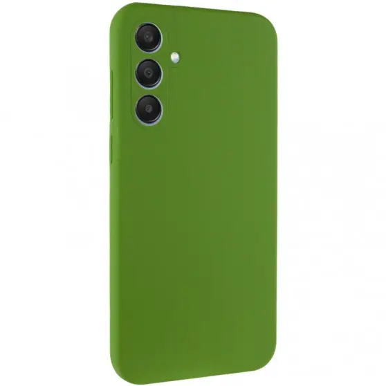 Чехол Silicone Cover Lakshmi Full Camera (AA) для Samsung Galaxy A54 5G Зеленый / Dark green