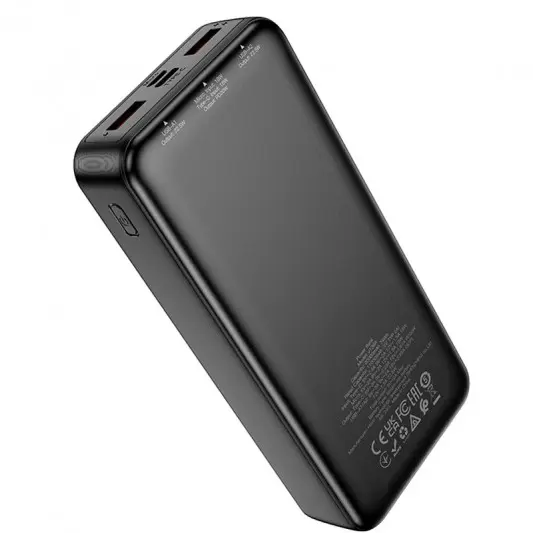 Портативное ЗУ Power Bank Hoco J136A Sirui 22.5W+PD20W 20000 mAh Black - изображение 3