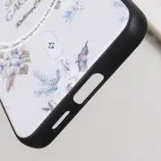 TPU+PC чехол Secret Garden with MagFit для Samsung Galaxy S23 FE White
