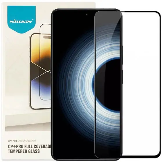 Захисне скло Nillkin (CP+PRO) для Xiaomi 14T / 14T Pro Чорний