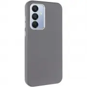 Шкіряний чохол Leather Case Metal Buttons для Samsung Galaxy S23 FE Titanium Gray