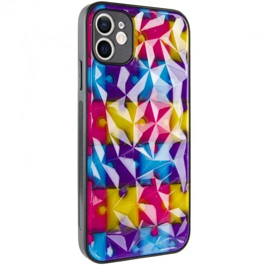TPU+PC чехол Prisma Fluffie для Apple iPhone 12 (6.1") Puzzle