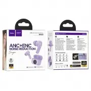 Беспроводные TWS наушники Hoco EQ22 Singer ANC+ENC Taro Purple