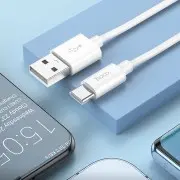 Дата кабель Hoco X87 Magic silicone USB to Type-C (1m) White