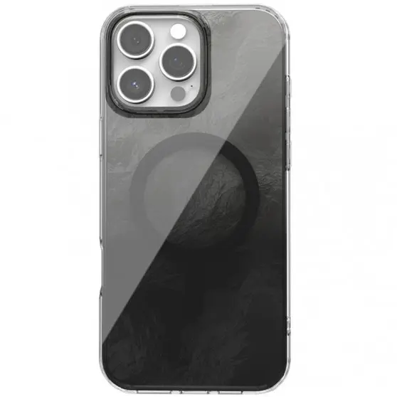 Чохол TPU Shiny Mountain (MagFit) для Apple iPhone 16 Pro (6.3") Black