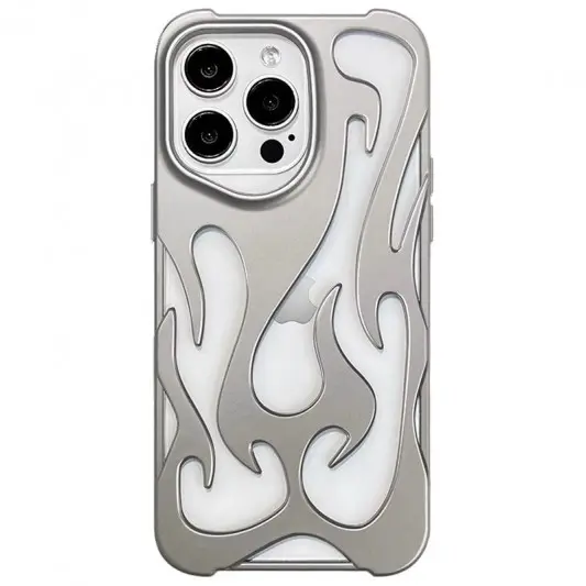 Чехол TPU WinFire для Apple iPhone 12 Pro / 12 (6.1") Silver