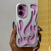 Чохол TPU WinFire для Apple iPhone 16 Plus (6.7") Silver