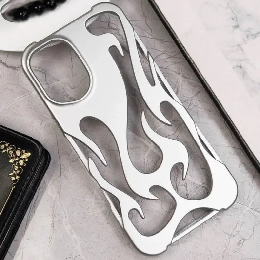 Чохол TPU WinFire для Apple iPhone 16 Plus (6.7") Silver - зображення 3 