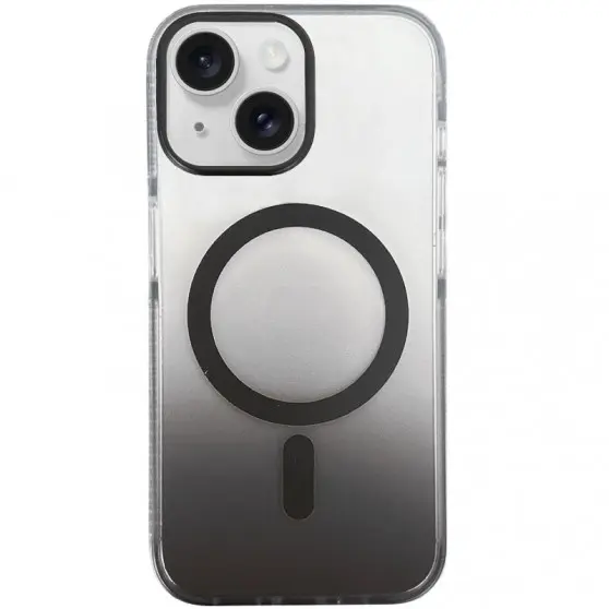 Чохол TPU+PC Phantom with MagSafe для Apple iPhone 15 (6.1") Grey
