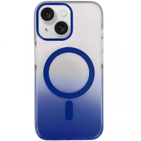 Чохол TPU+PC Phantom with MagSafe для Apple iPhone 15 (6.1") Blue