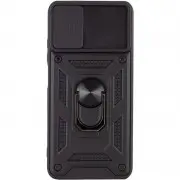 Ударостійкий чохол Camshield Serge Ring для Samsung Galaxy A03s Чорний