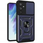 Ударостійкий чохол Camshield Serge Ring для Samsung Galaxy S23 Синій