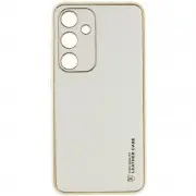 Шкіряний чохол Xshield для Samsung Galaxy S23 Білий / White