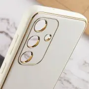 Кожаный чехол Xshield для Samsung Galaxy S23 Белый / White