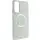 TPU чохол Bonbon Metal Style with MagSafe для Samsung Galaxy S23 Білий / White