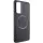 TPU чохол Bonbon Metal Style with MagSafe для Samsung Galaxy S23 Чорний / Black
