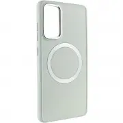 TPU чохол Bonbon Metal Style with MagSafe для Samsung Galaxy S23 FE Білий / White