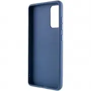 TPU чехол Bonbon Metal Style with MagSafe для Samsung Galaxy S23 FE Синий / Cosmos Blue