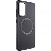 TPU чехол Bonbon Metal Style with MagSafe для Samsung Galaxy S23 FE Черный / Black