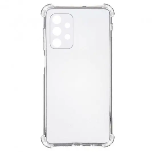 TPU чехол GETMAN Ease logo усиленные углы Full Camera для Samsung Galaxy A23 4G Бесцветный (прозрачный)