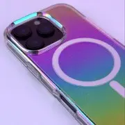 Чехол TPU Galaxy Sparkle (MagFit) для Apple iPhone 16 Pro Max (6.9") Chroma+Glitter