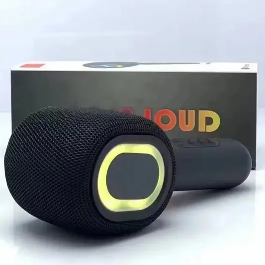 Караоке Мікрофон-колонка KMC500 Black - зображення 3 