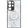 TPU+PC чехол Secret Garden with MagFit для Samsung Galaxy S23 Ultra White